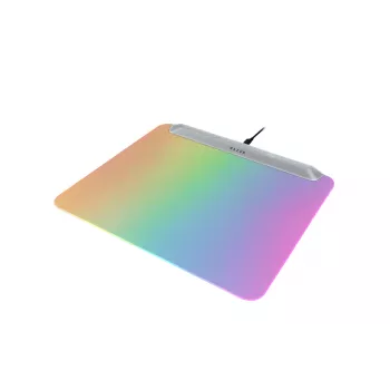 Pelihiirimatto Razer Firefly V2 Pro White – RGB-taustavalo, USB-käyttöinen, liukumaton pohja