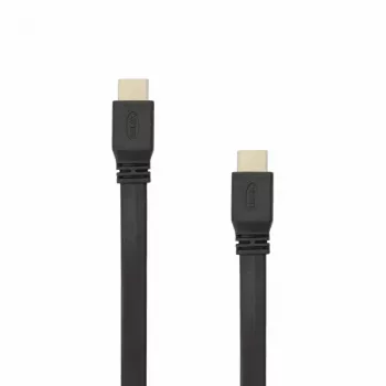 Sbox HDMI-HDMI 1.4 lattakaapeli M/M 1,5 m HDMI-FLAT-15B musta