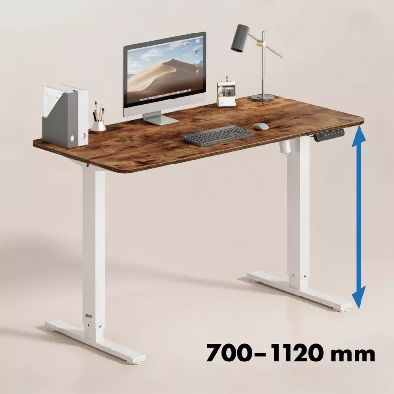 Sähköisesti korkeussäädettävä työpöytä ergo office ER-400 W — enintään korkeus 1160 mm, enintään 80 kg