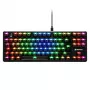 Mekaaninen pelinäppäimistö Sharkoon Crystal Shark musta DE RGB-valaistuksella