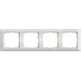 Siemens 5TG25530 - titaani - valkoinen - muovi - ruuviton - 222 mm - 80 mm - 1 kpl