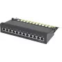 Patch-paneeli Renkforce 12‑porttinen CAT6, 1U-rack, malli 001485575