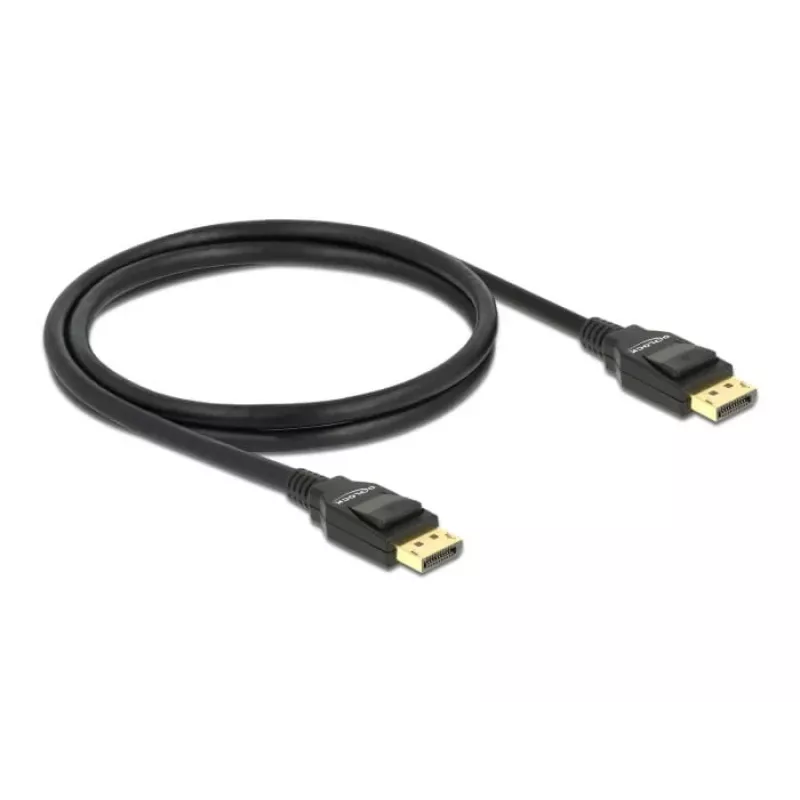 DisplayPort-kaapeli DeLOCK 82423 1 m uros-uros musta