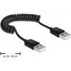 USB-kaapeli DeLOCK 83239 USB 2.0 0,6 m musta