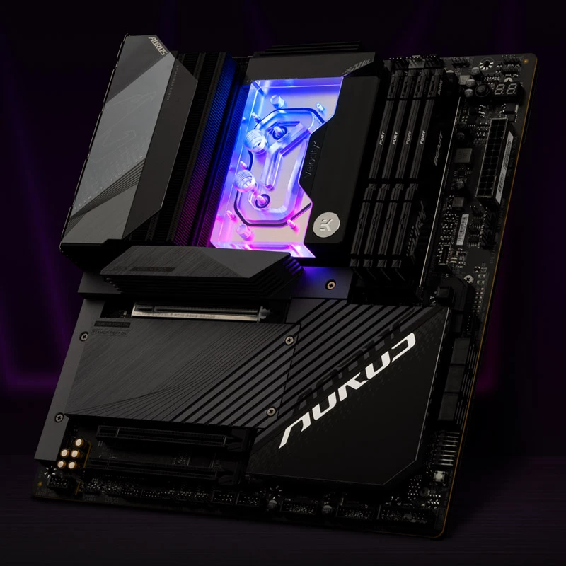 EK Waterblocks EK-Quantum Velocity2 D-RGB - AM5, nikkeli + akryyli