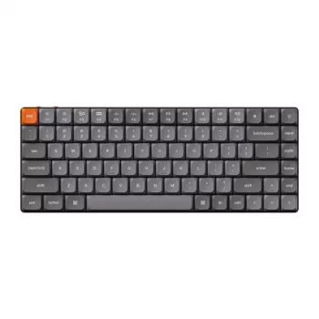 Näppäimistö Keychron K3 Pro yleinen USB + Bluetooth QWERTY musta harmaa punainen