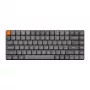 Keychron K3 Max K3M-H3 langaton mekaaninen näppäimistö, kolmitila, 75 %, Gateron Brown low profile, RGB, musta