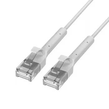 Extralink Cat.6 U/FTP LAN-patch-kaapeli 5m 1 Gbit/s valkoinen, kupariverkkokaapeli joustavalla liittimellä