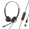Tellur Voice 320 johdollinen kuulokemikrofoni binaural musta