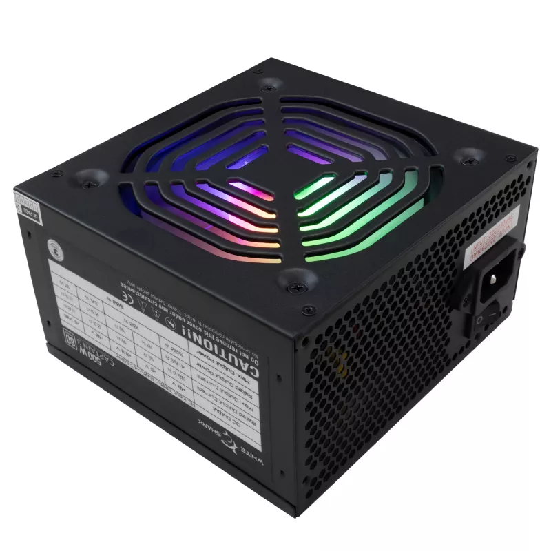 Virtalähde White Shark GPSU-W500F Captain 3 500W