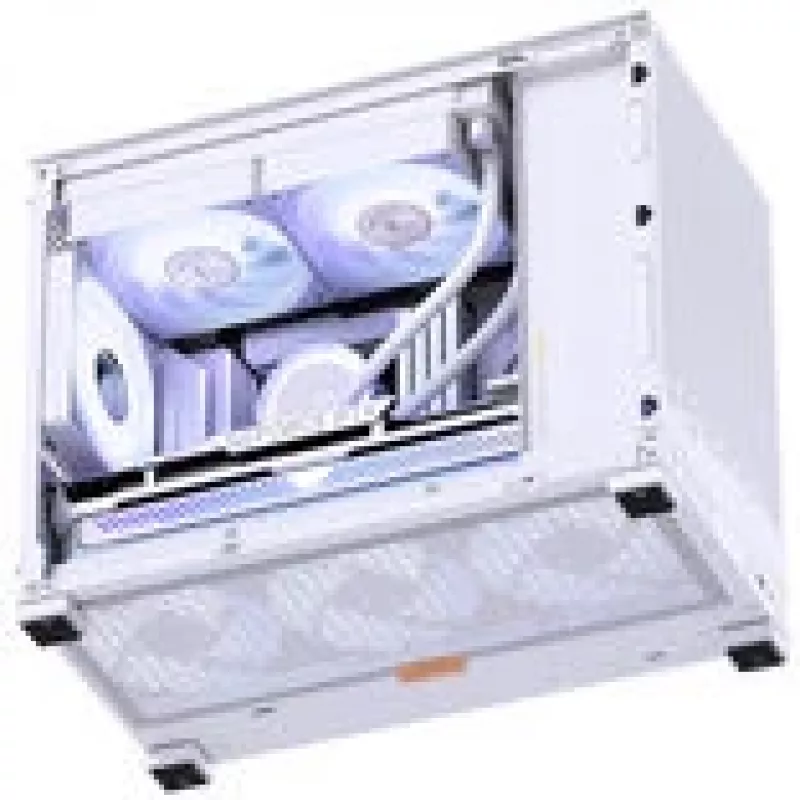Jonsbo D32 STD Mesh Mini -tietokonekotelo mATX – valkoinen