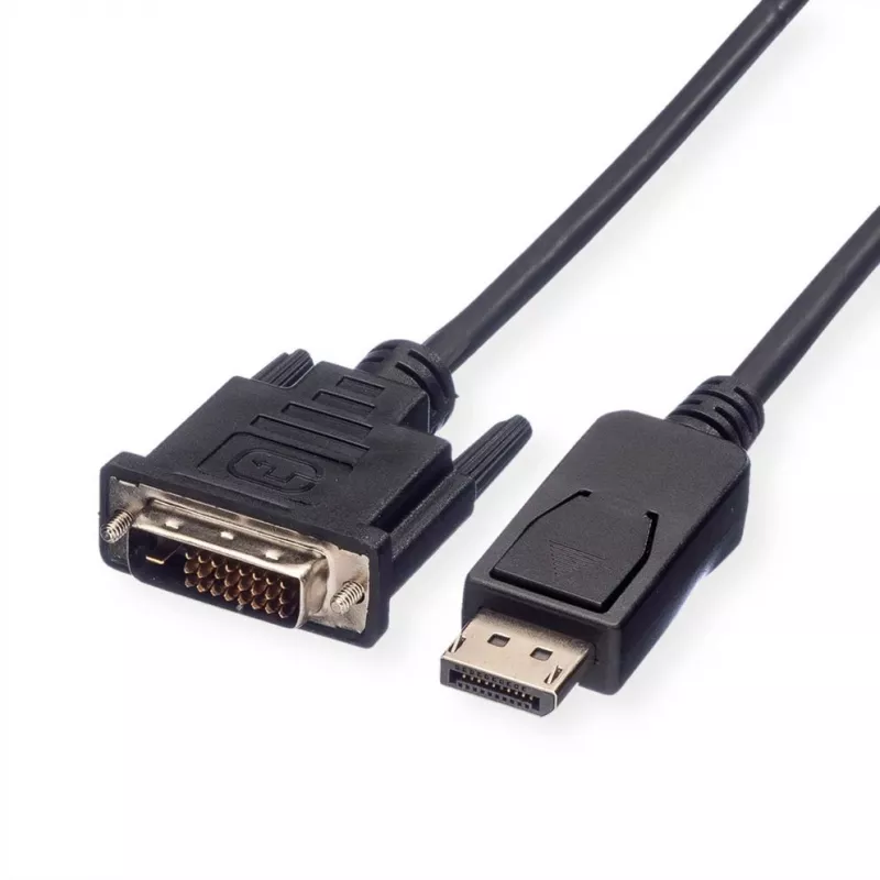 DisplayPort-kaapeli VALUE DP-DVI (24+1) LSOH uros/uros 2 m