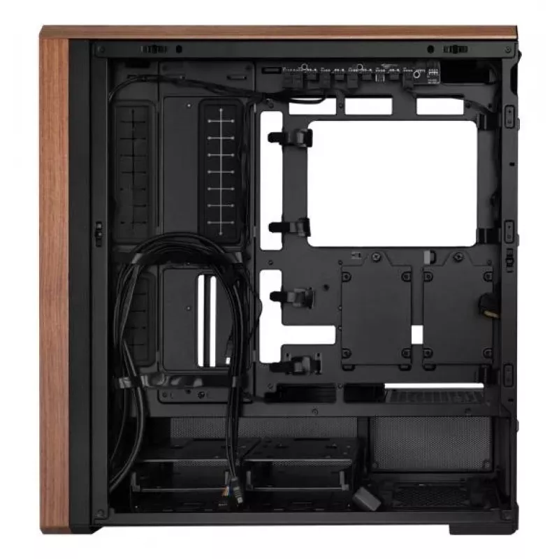 PC-kotelo Lian Li Lancool LAN217X Midi Tower musta, puu