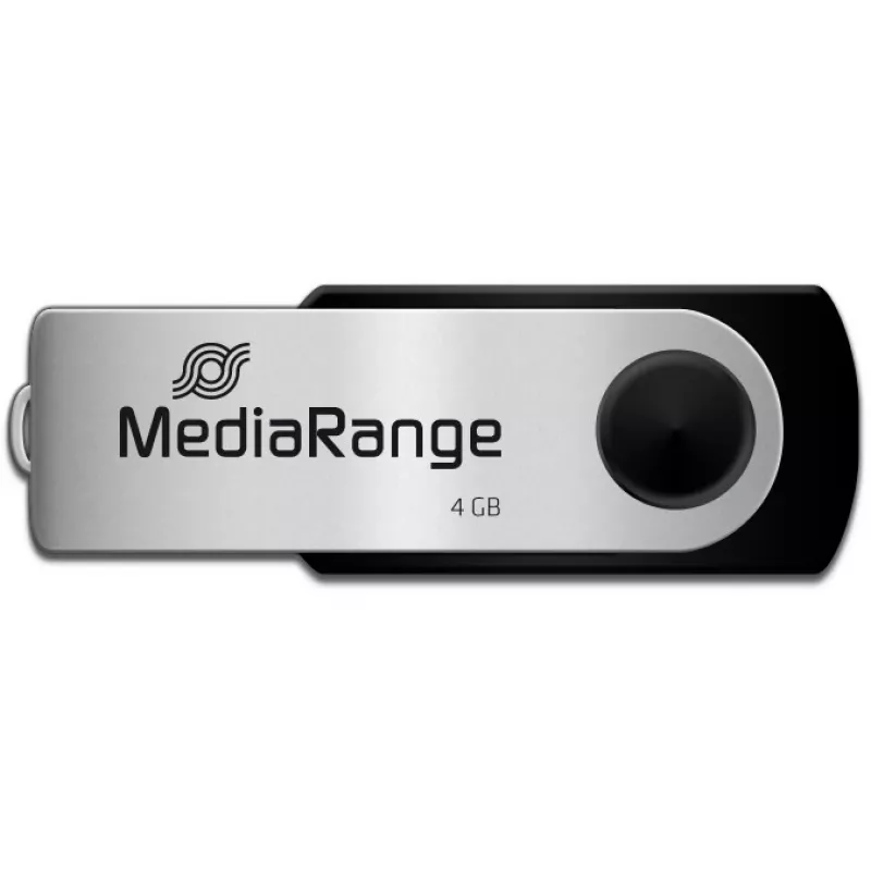 USB-muistitikku MediaRange 4 GB USB Type-A Micro-USB MR907