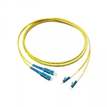 GoodConnections patchkaapeli kuituduplex OS2 (singlemode, 9/125) LC/SC, LSZH, käännettävä polariteetti, 2m,