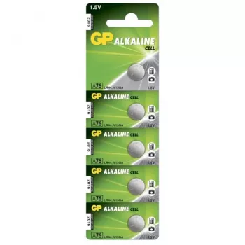 GP Batteries alkaline-nappiparisto 5 kpl:n pakkaus blister V13GA / L1154 (050.76AC5)