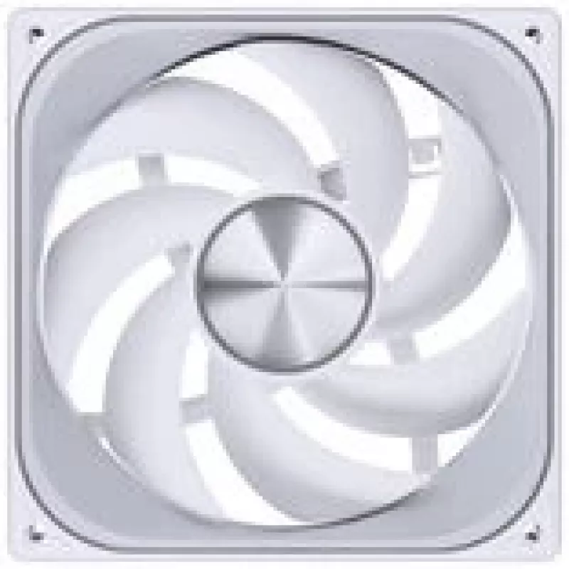 140mm Jonsbo ZA-140W PWM ARGB -kotelotuuletin, valkoinen, Infinity Mirror