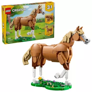 Rakennuslelu LEGO Creator 3-in-1 Prächtiges Ross 31166 – 685 osaa, 9 vuodesta alkaen, mallin koko 80×240×230 mm