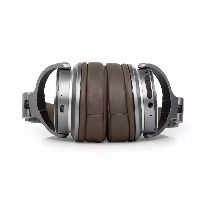 Muse M-278 BT kuulokkeet langaton kuuloke sankamikrofoni micro-USB Bluetooth ruskea, hopea