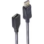 DisplayPort-kaapeli ShiverPeaks BS10-48155 1,5 m musta