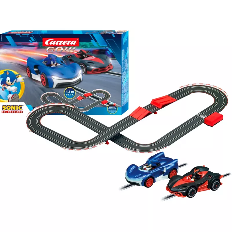 CARRERA GO Sonic rata 4,3 m + jyrkkäkaarre 20063520