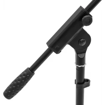 Mikrofoniteline Omnitronic AP-1 musta, korkeussäädettävä, taitettava jalka, 60005852