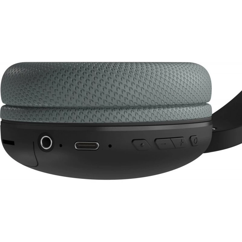 Defender FreeMotion B480 63480 langattomat korvien päälle asetettavat kuulokkeet, Bluetooth 5.3, USB-C, AUX, microSD, enintään 14 h, 20-20000 Hz, mustat