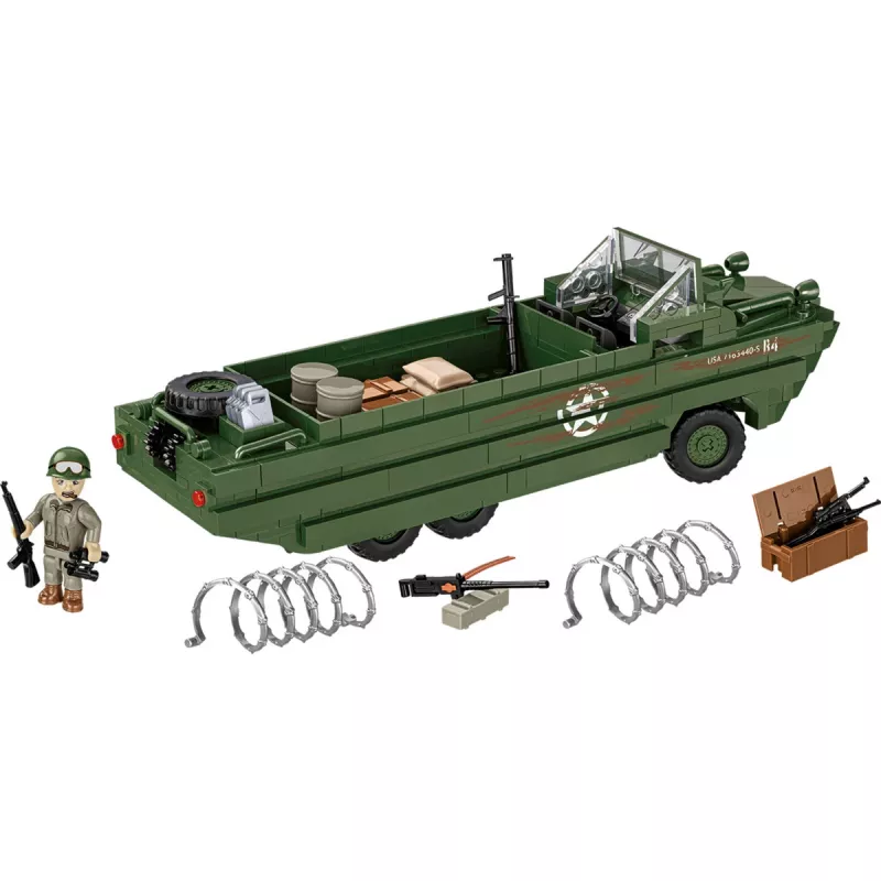 Cobi Historical Collection WWII DUKW Amphibia, monivärinen