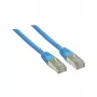 Verkkokaapeli Alcasa 1 m Cat6 S/FTP sininen