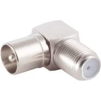 IEC-kulma-adapteri ShiverPeaks BS85209 — IEC C13 -liitin naaras kulmikas IEC C14 -liitin uros