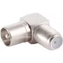 IEC-kulma-adapteri ShiverPeaks BS85209 — IEC C13 -liitin naaras kulmikas IEC C14 -liitin uros
