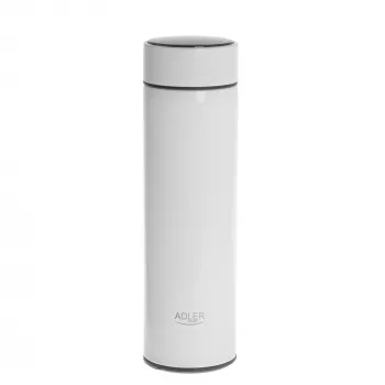 Adler | termospullo | AD 4506w | materiaali ruostumaton teräs/silikoni | valkoinen