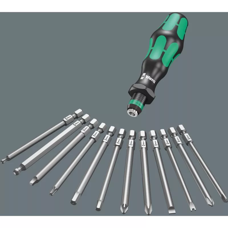 Wera Kraftform compact 62 setti yhdistelmäruuvimeisselit