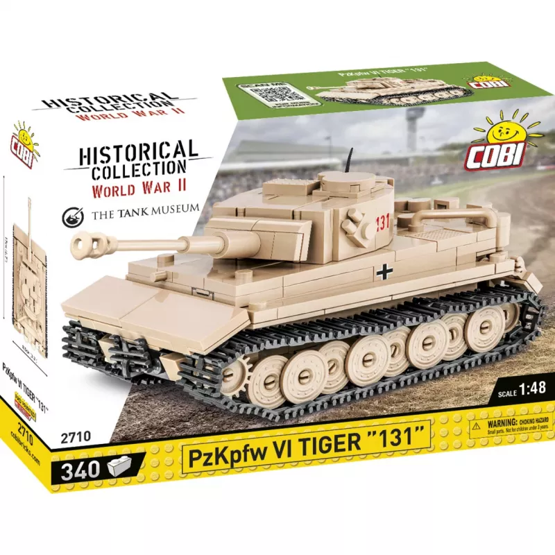 Cobi 1:48 mittakaava PzKpfw VI Tiger 131 rakennussarja