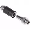 Alphacool Quick Disconnect -sarja BLH1A IG-IG Schott-liittimellä – pikaliitinpari G½/G1/4-liittimille