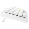 Ducky One 2 Pro Mini White Edition -pelinäppäimistö, RGB LED - Gateron keltainen (US) (DKON2061ST-GUSPDWWTY2)