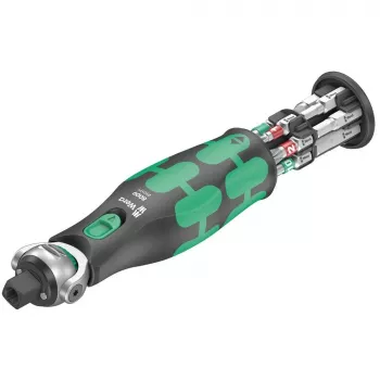 Wera Zyklop 8009 Pocket Imperial Set 1 - räikkäruuvitaltta ruuvauskärkisarjalla