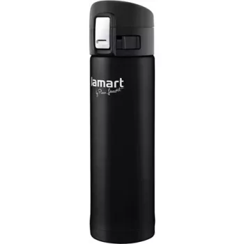 Termomuki LAMART LT4045 400 ml ruostumaton teräs tyhjiöeristetty matkamuki, Ø 6,4 cm