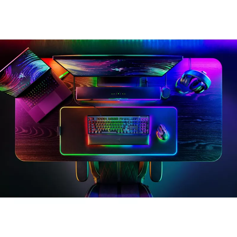 Razer BlackWidow V4 Pro näppäimistö pelikäyttöön USB QWERTZ saksa musta