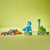Rakennuslelu LEGO DUPLO 10451 Dinosaurukset pyörillä 3-in-1-sarja, 108 osaa, ikä 3+, korkeus 220 mm