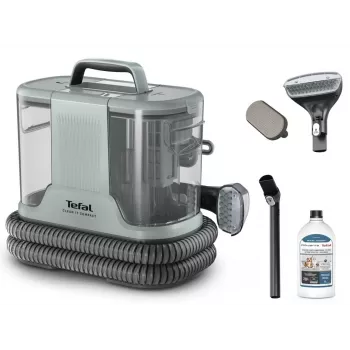 Tefal Clean It Compact Pet IZ3020F0 kannettava tahranpoistaja — käsilaite verhoilun ja lemmikkien tahrojen poistoon