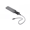 Natec Rhino NKZ-1953 M.2 NVMe SSD -kotelo, USB-C 3.2 Gen 2 10 Gbps, M.2 2230/2242/2260/2280, enintään 2 TB, alumiini