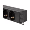 LogiLink - virranjakoyksikkö (rack-asennettava) - 3500 W - tulo, tulo CEE 7/7 - lähtöliitännät: 8 (2 x USB, 8 x CEE 7/7) - 1U - 4