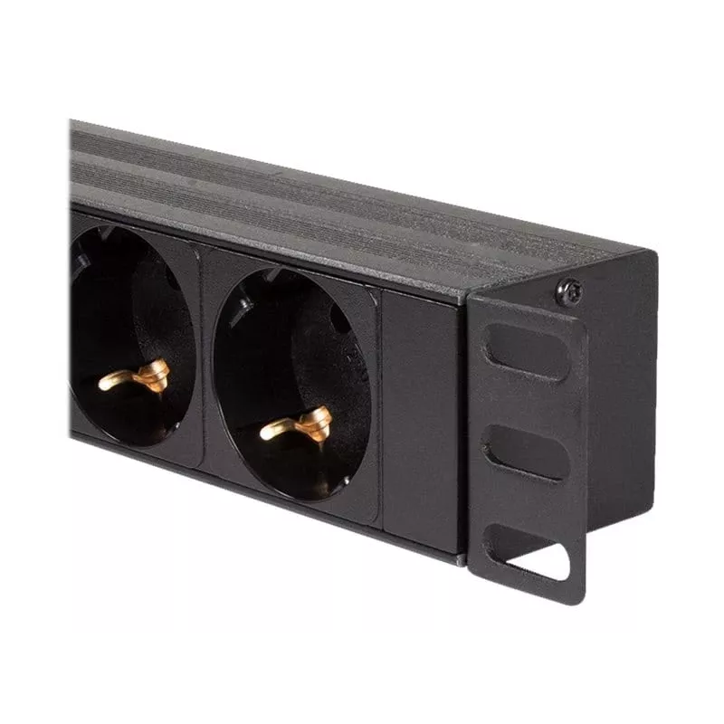 LogiLink - virranjakoyksikkö (rack-asennettava) - 3500 W - tulo, tulo CEE 7/7 - lähtöliitännät: 8 (2 x USB, 8 x CEE 7/7) - 1U - 4