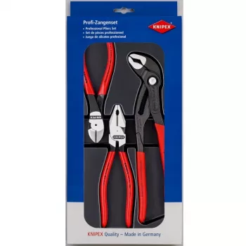 Knipex pihtisarja Power-Pack, 3-osainen, hiottu, muovi