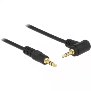 Audiokaapeli DeLOCK 83758 3 m 3,5 mm musta