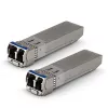 Extralink EX.35917 SFP+ 10G -lähetinvastaanotinmoduuli, 1310 nm, 2 km, yksimuoto, DOM, 2 kpl:n pakkaus