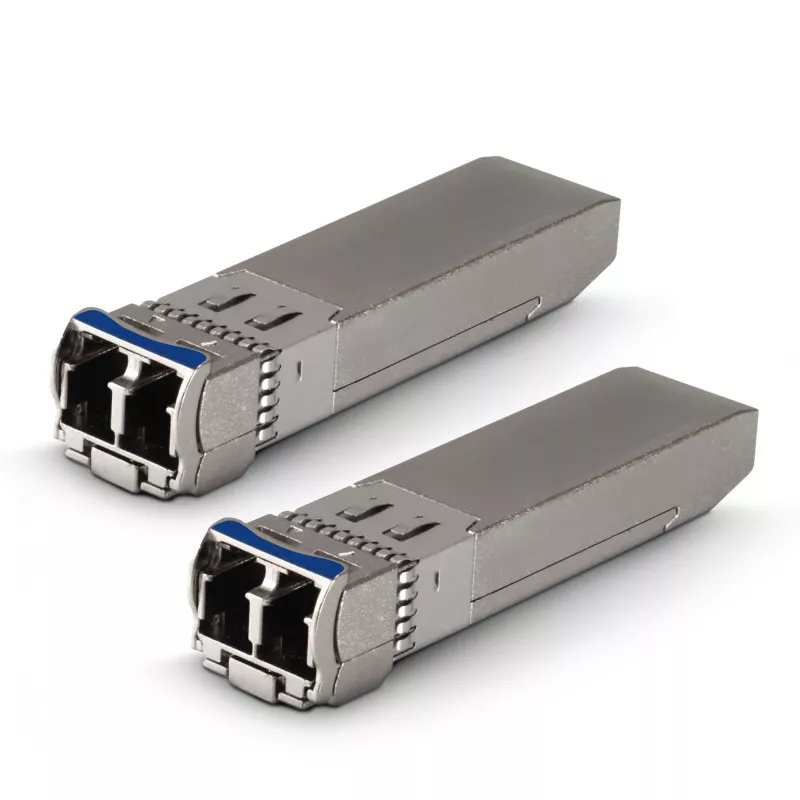 Extralink EX.35917 SFP+ 10G -lähetinvastaanotinmoduuli, 1310 nm, 2 km, yksimuoto, DOM, 2 kpl:n pakkaus