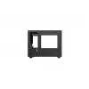 DeepCool CH160 PLUS R-CH160-BKNGM0-G kompakti (SFF) tietokonekotelo, Mini-ITX/Micro-ATX, karkaistu lasi, musta