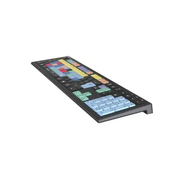 Näppäimistö Logickeyboard LKB-CBASE-A2PC-FR yleisnäppäimistö USB AZERTY ranska musta